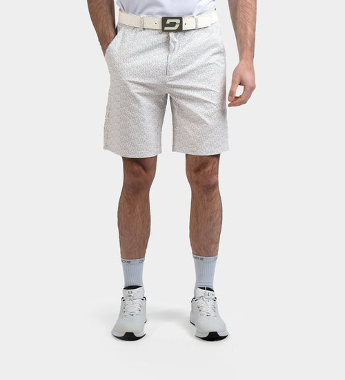 HERITAGE ABSTRACT SHORTS - WHITE