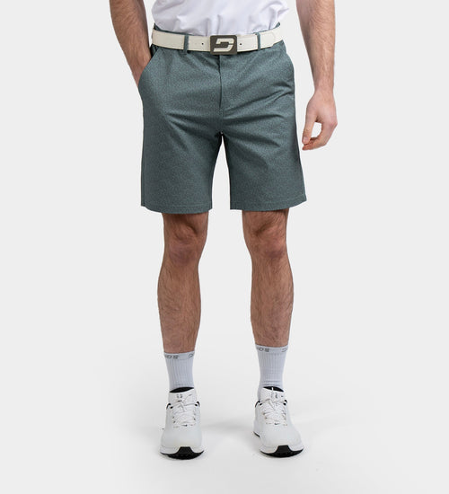 HERITAGE ABSTRACT SHORTS - SAGE