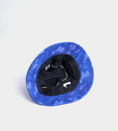 CAMO BUCKET HAT - BLUE
