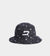 SKULLZ BUCKET HAT - BLACK