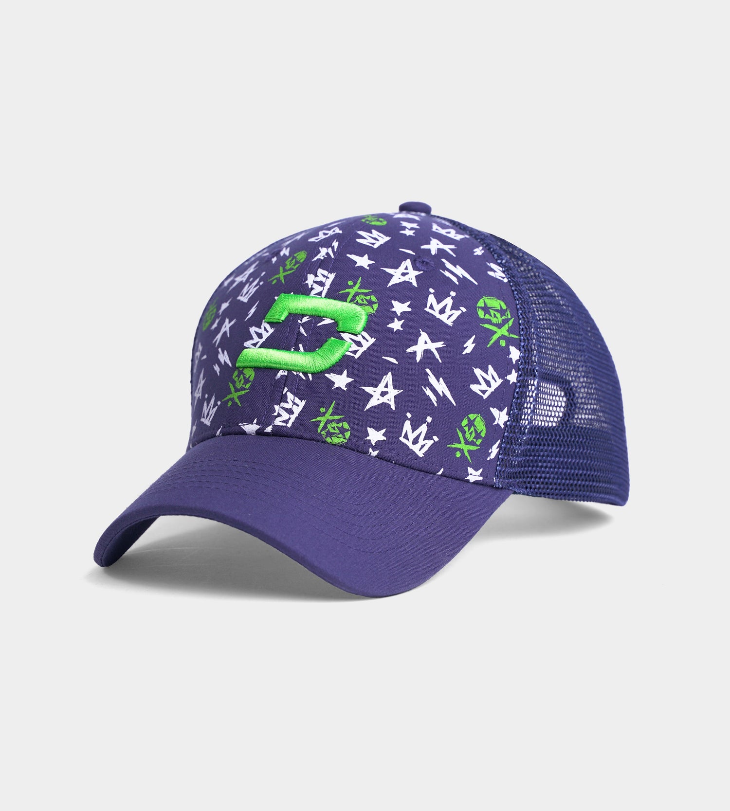 GRUNGE SKULLZ CAP - NAVY