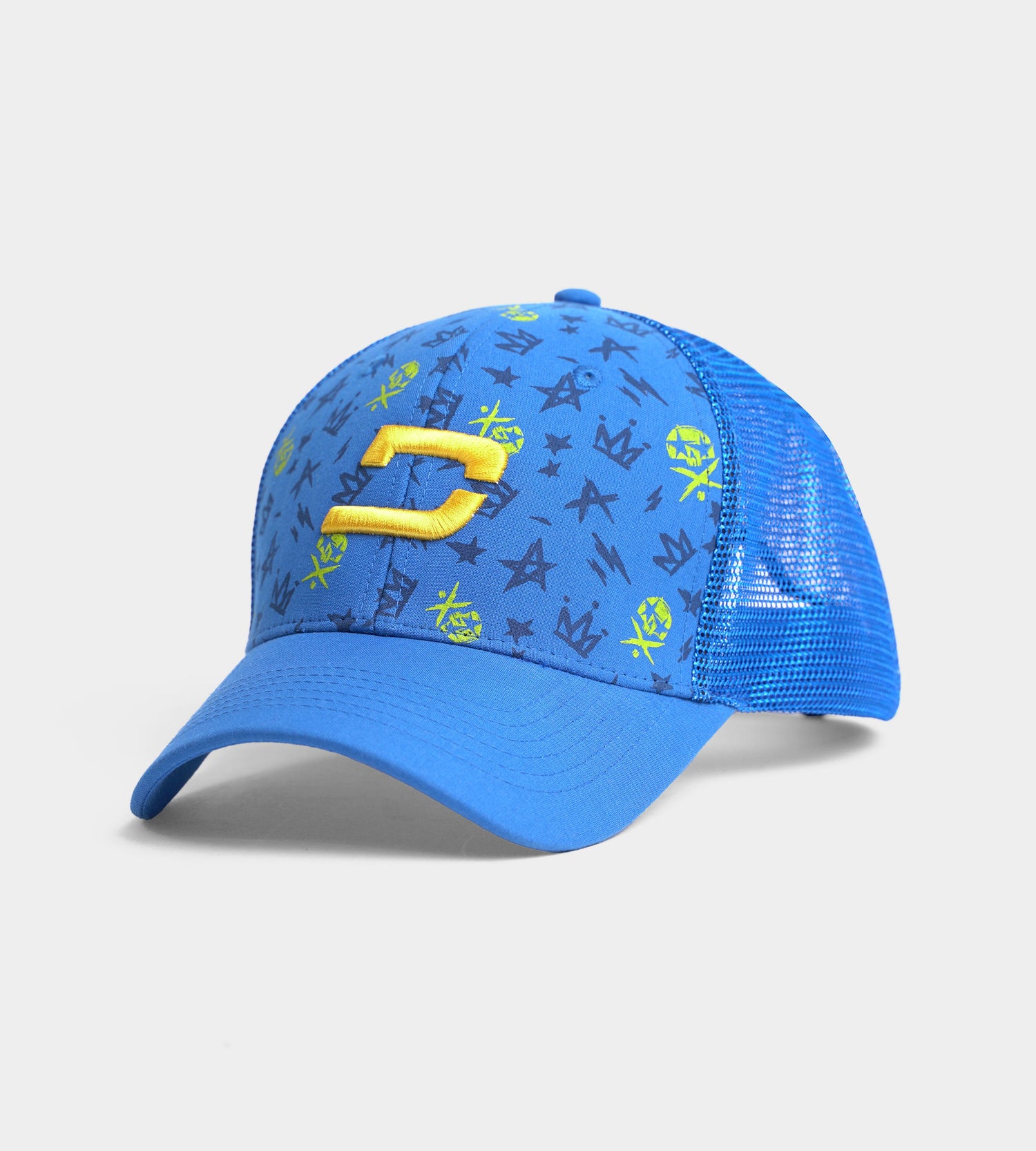 GRUNGE SKULLZ CAP - BLUE