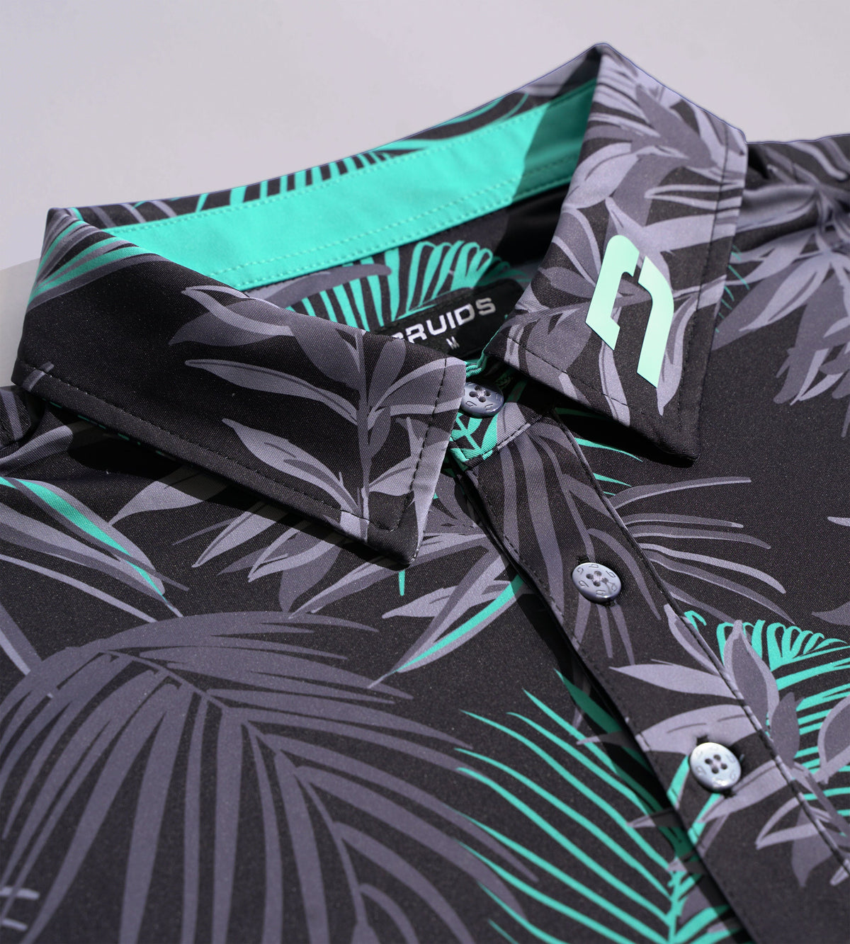 NEON TROPIC POLO - BLACK