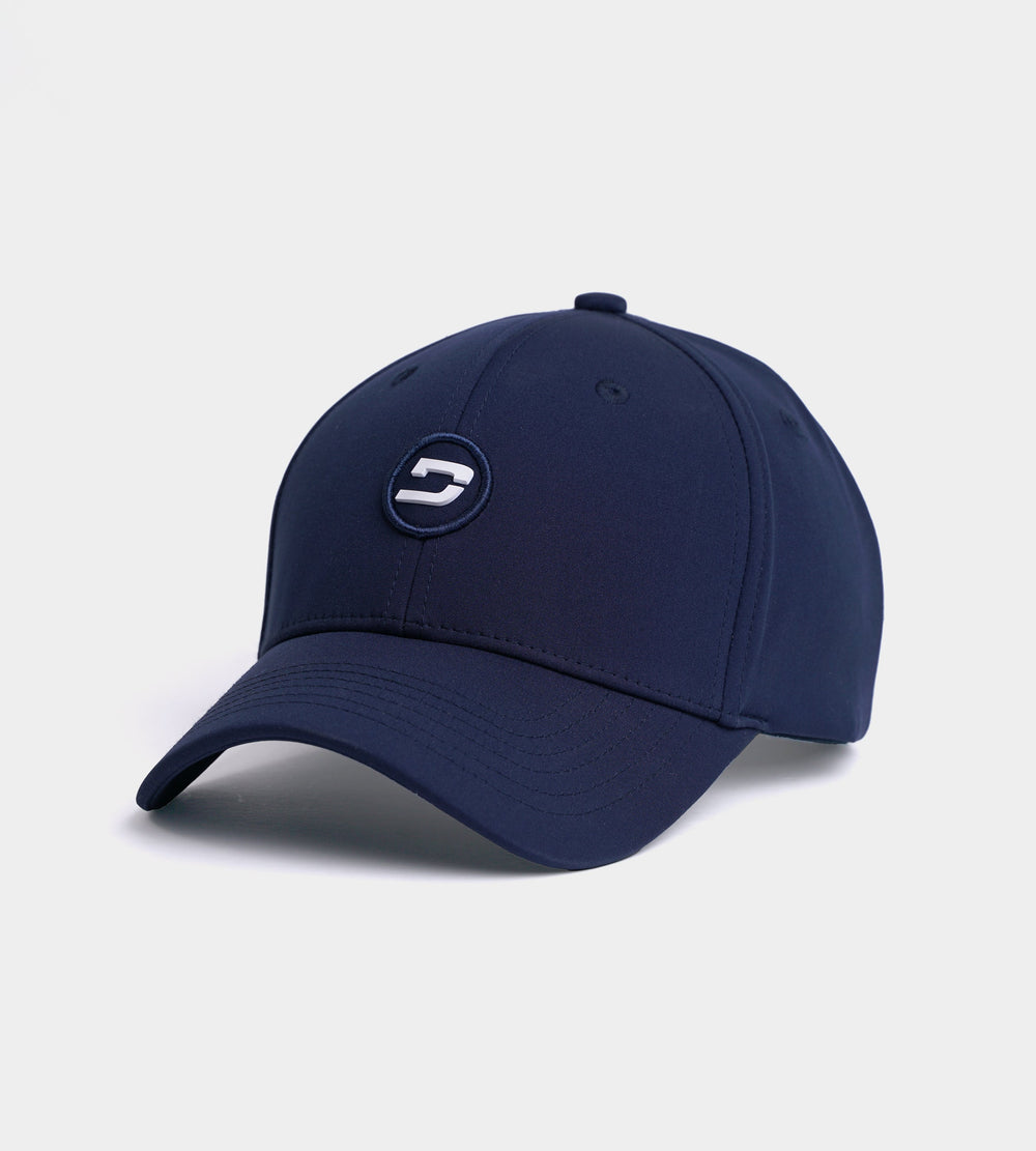 THE "D" BADGE CAP - NAVY