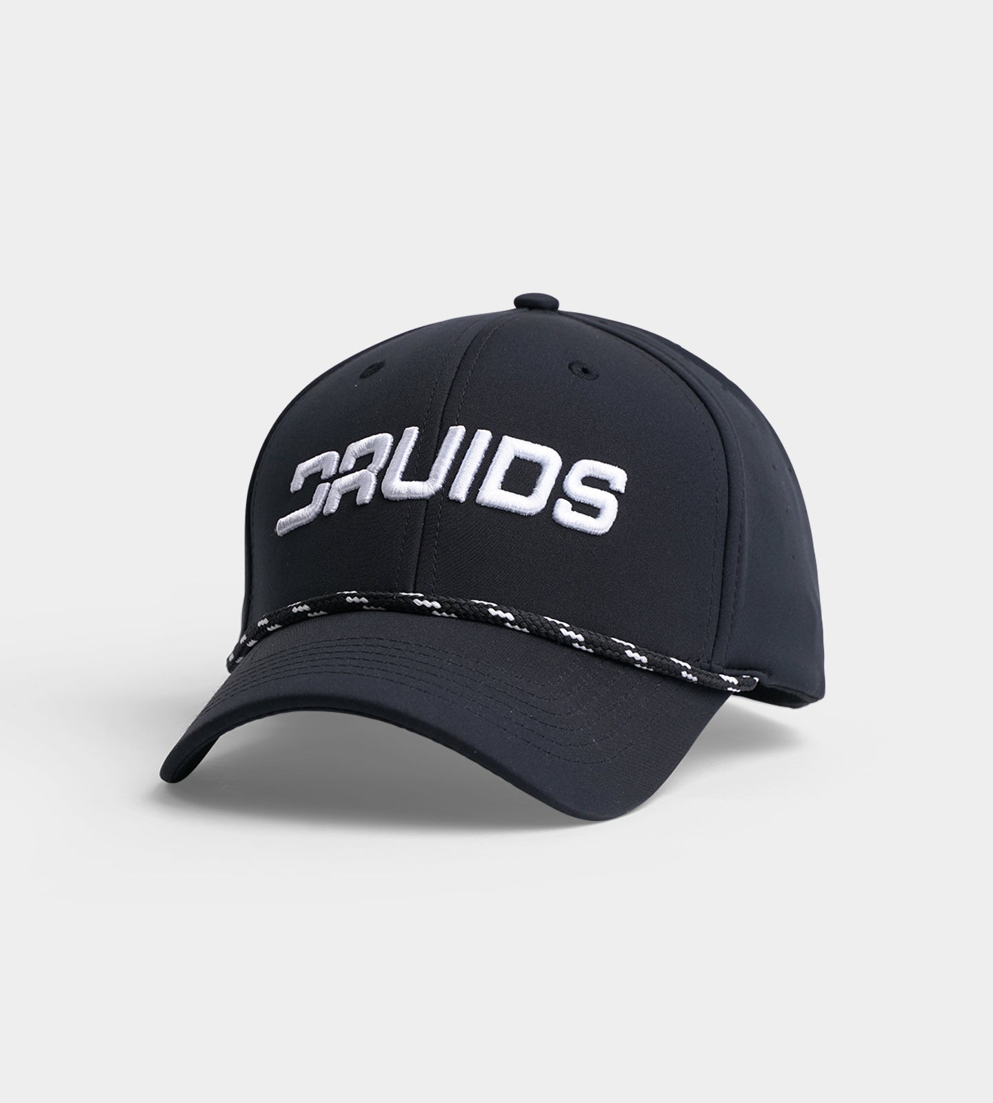 DRUIDS OUTLINE ROPE CAP - BLACK