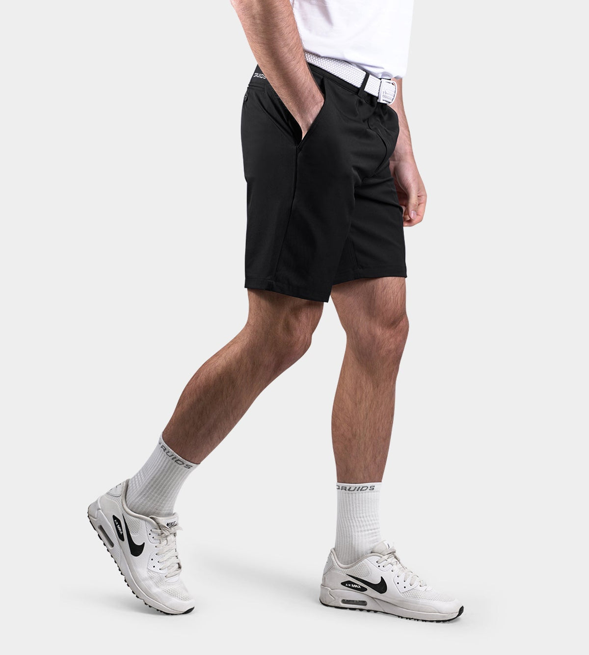 CLIMA GOLF SHORTS - BLACK