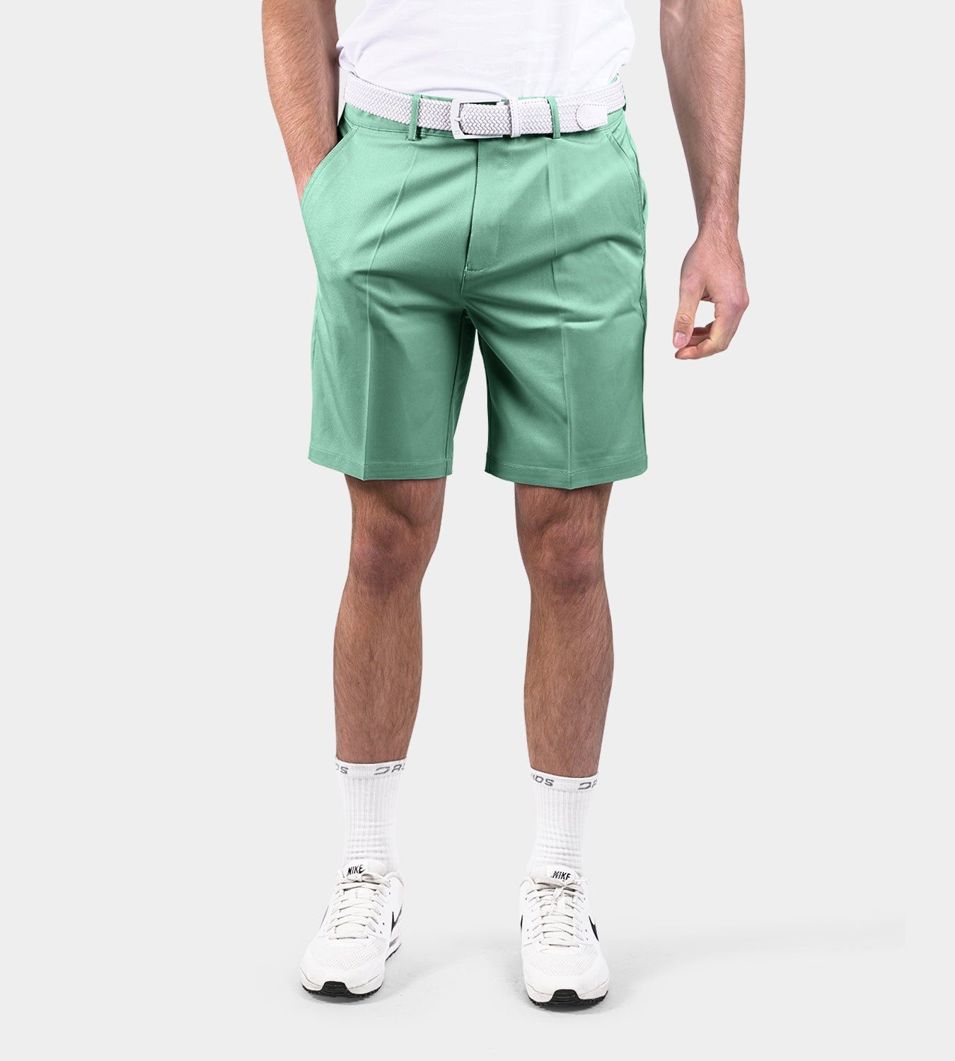 CLIMA GOLF SHORTS - SAGE