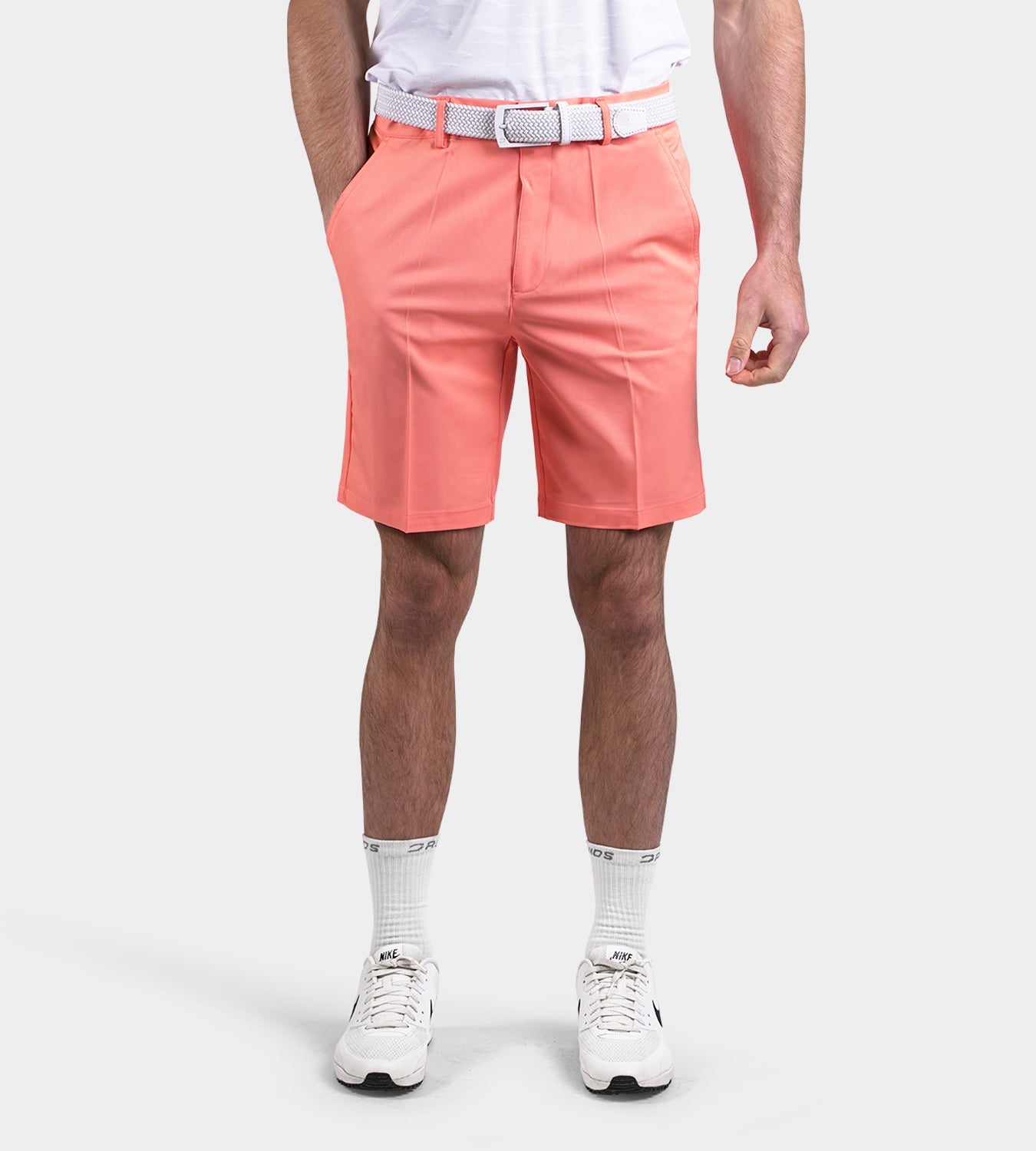 Men's Clima Golf Shorts - Salmon