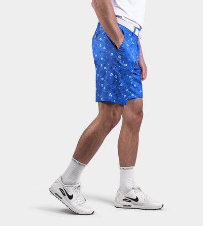 CLIMA SKULLZ SHORTS - BLUE