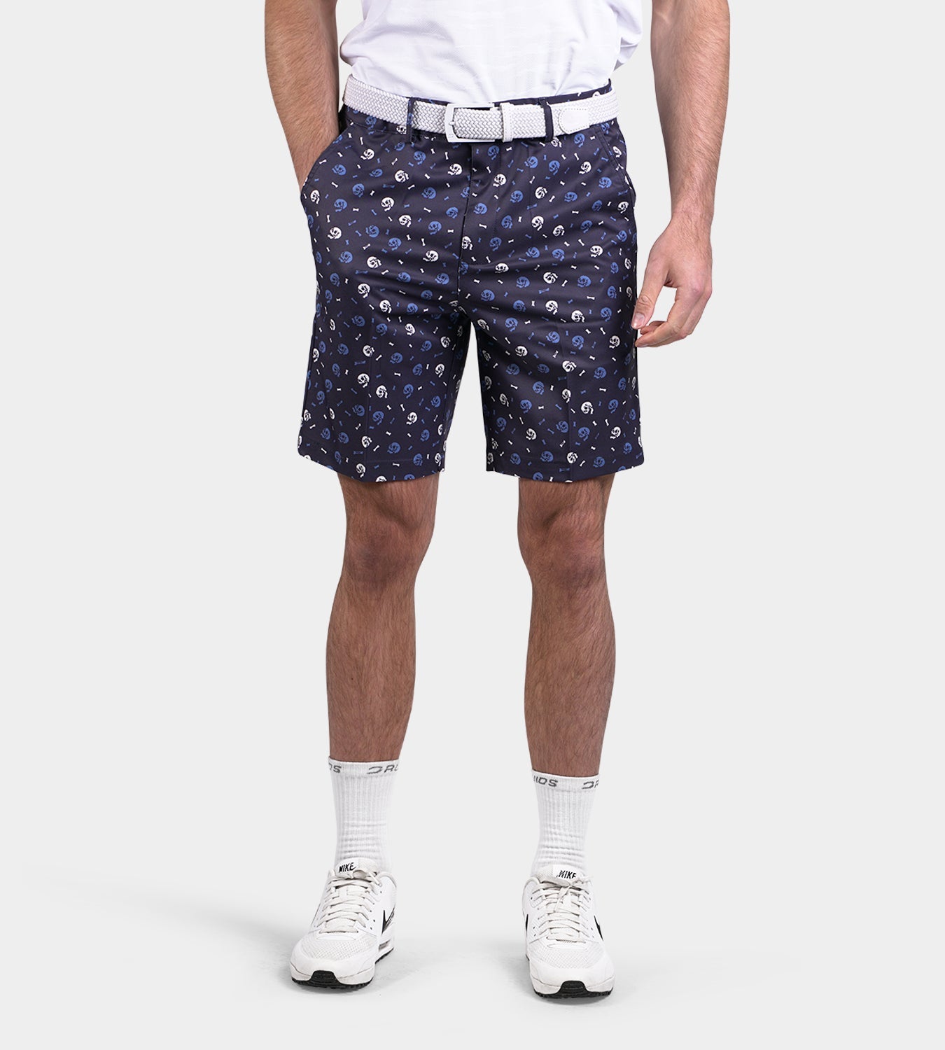 CLIMA SKULLZ SHORTS - NAVY