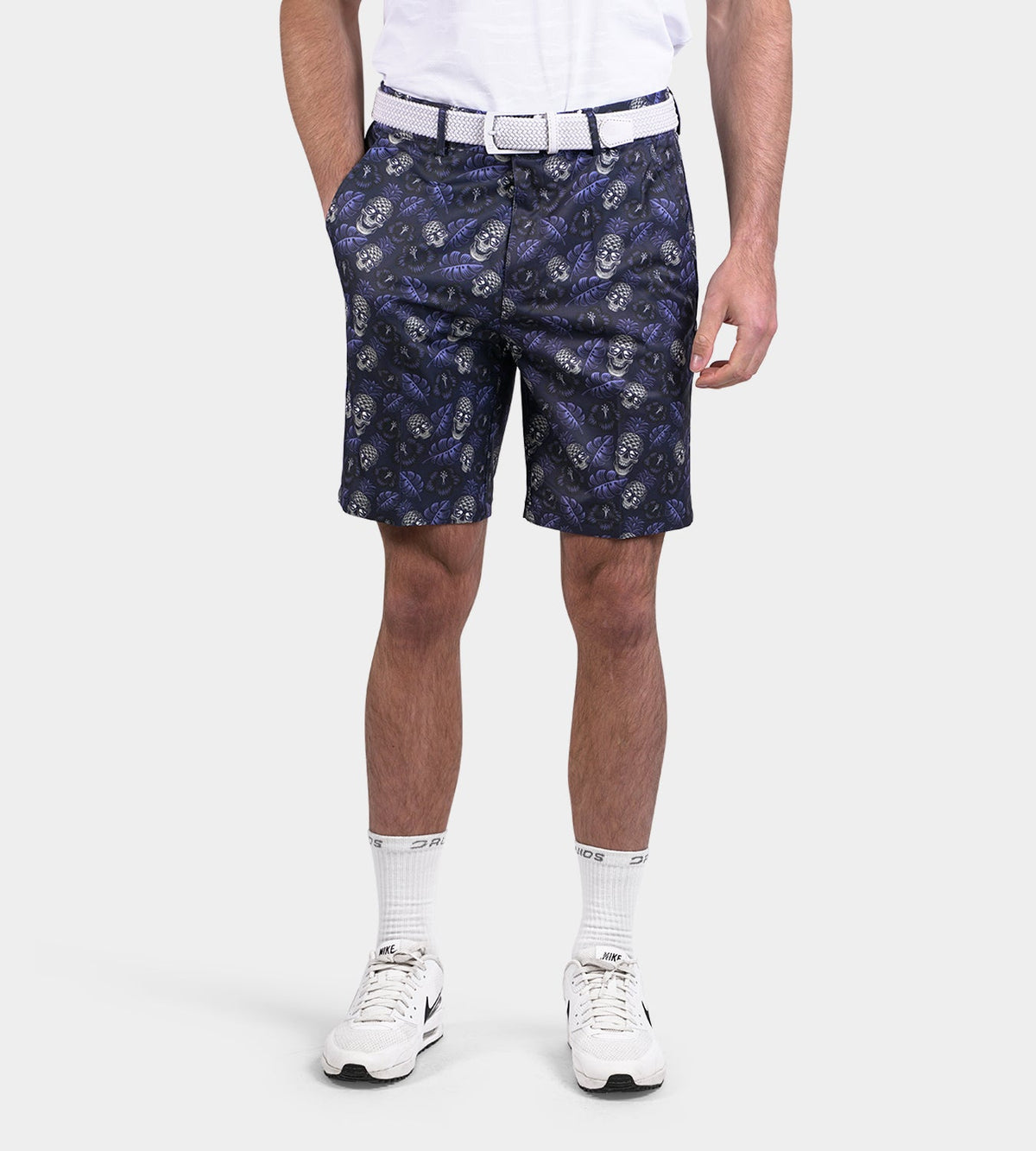 CLIMA PINEAPPLE SKULLZ SHORTS - NAVY