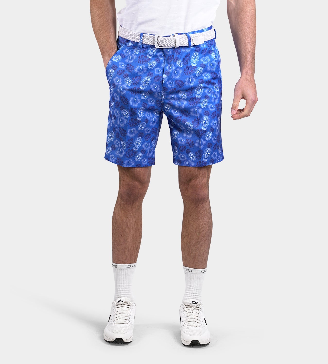 CLIMA PINEAPPLE SKULLZ SHORTS - BLUE