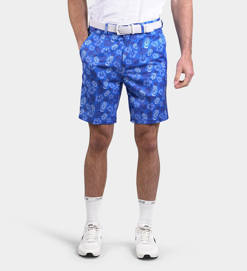 CLIMA PINEAPPLE SKULLZ SHORTS - BLUE