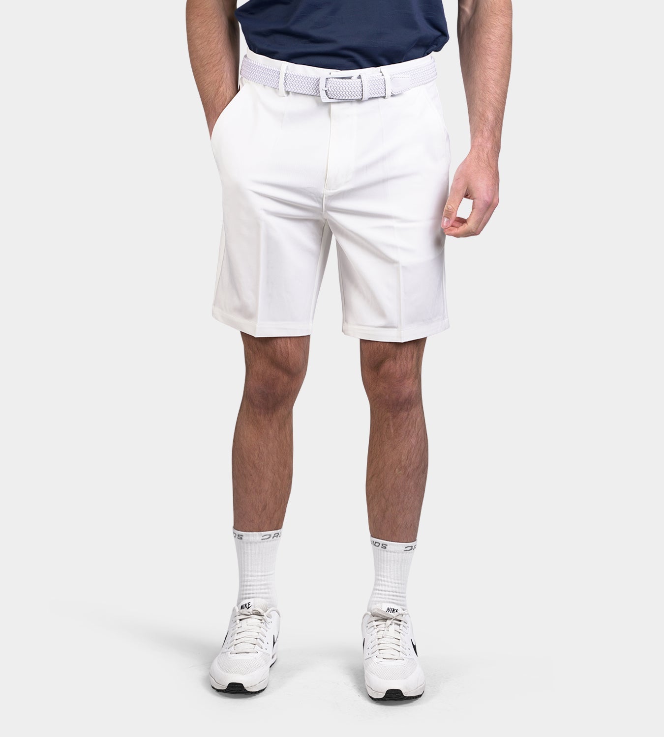 CLIMA GOLF SHORTS - WHITE