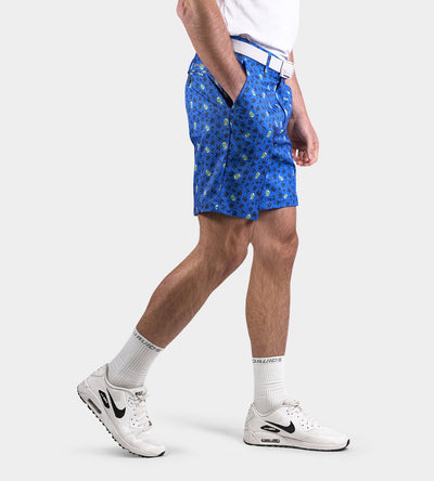 CLIMA GRUNGE SKULLZ SHORTS - BLUE