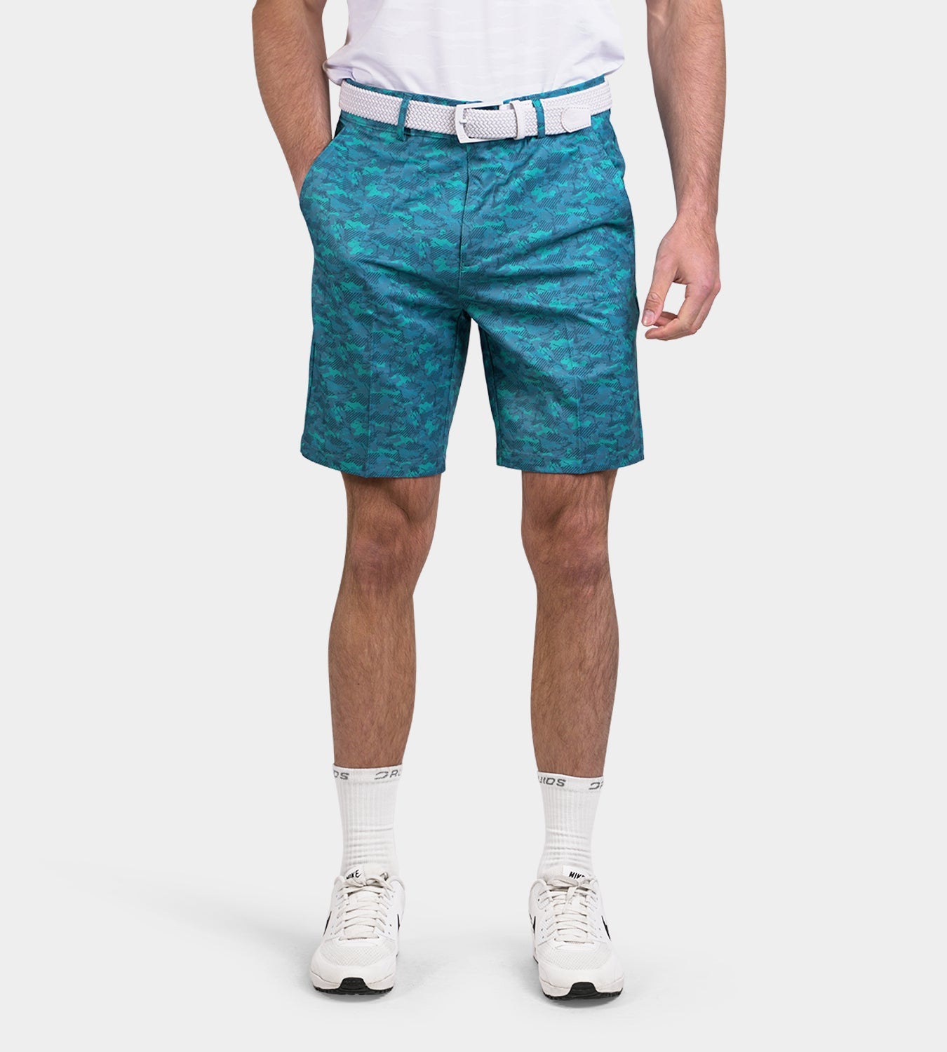 CLIMA CAMO SHORTS - TEAL