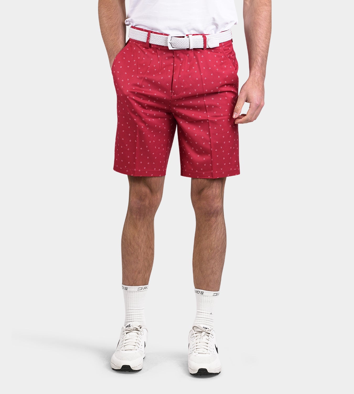 CLIMA BLOSSOM SHORTS - RED