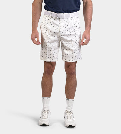 CLIMA BLOSSOM SHORTS - WHITE