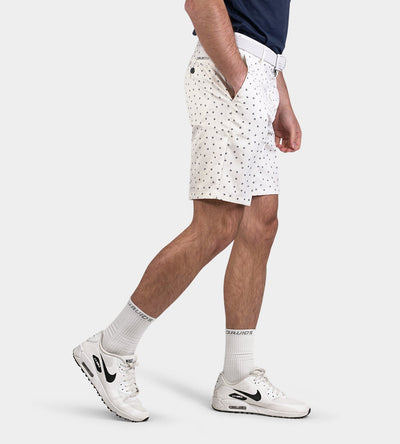 CLIMA BLOSSOM SHORTS - WHITE