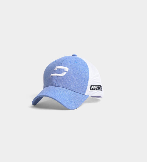 KIDS PRO TECH STEALTH CAP - BLUE/WHITE