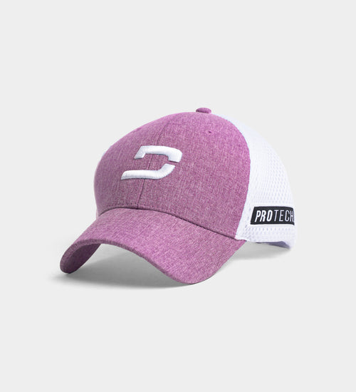 PRO TECH STEALTH CONTRAST CAP - PURPLE / WHITE