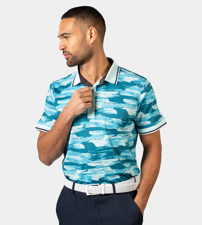 AQUA POLO - BLUE