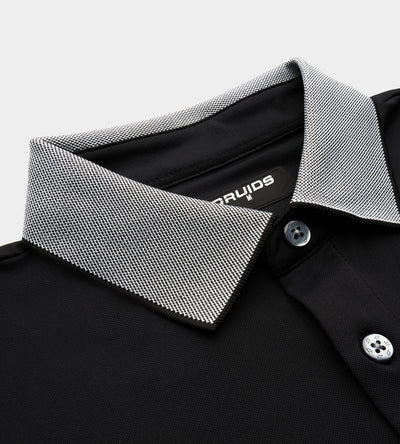 SOLITAIRE POLO - BLACK
