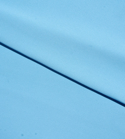 BLOCK PIQUE POLO - BLUE / NAVY