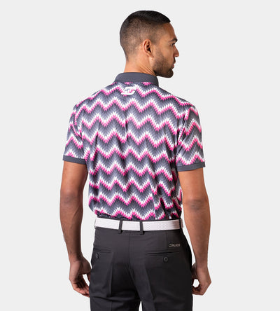 PRINT-TEK POLO - PINK