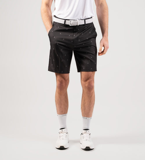 BIRDIE SHORTS - BLACK