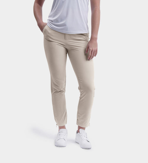 LADIES GOLF JOGGERS - STONE
