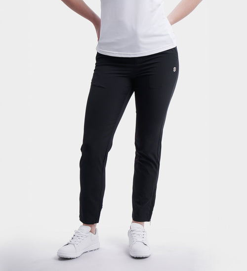 LADIES GOLF JOGGERS - BLACK