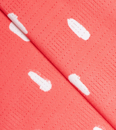 SPLATTER POLO - CORAL
