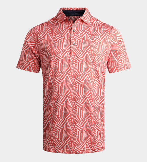 DAZZLE POLO - CORAL