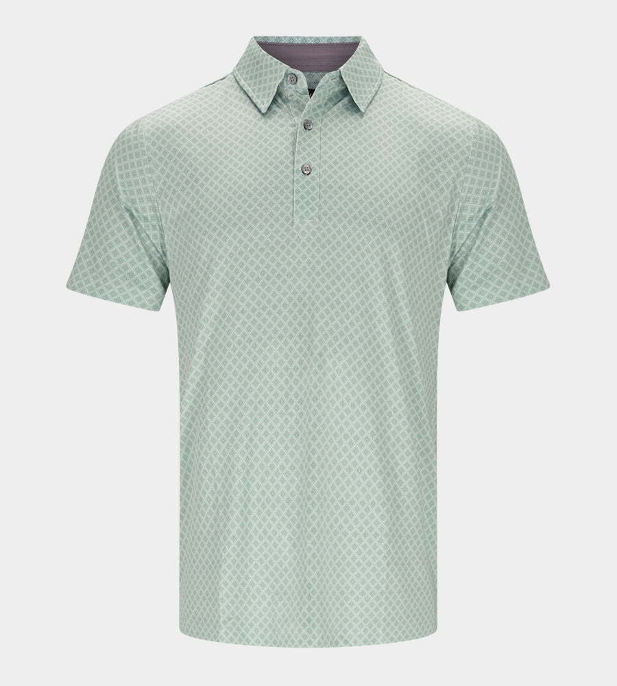 DIAMOND 2.0 POLO - SAGE