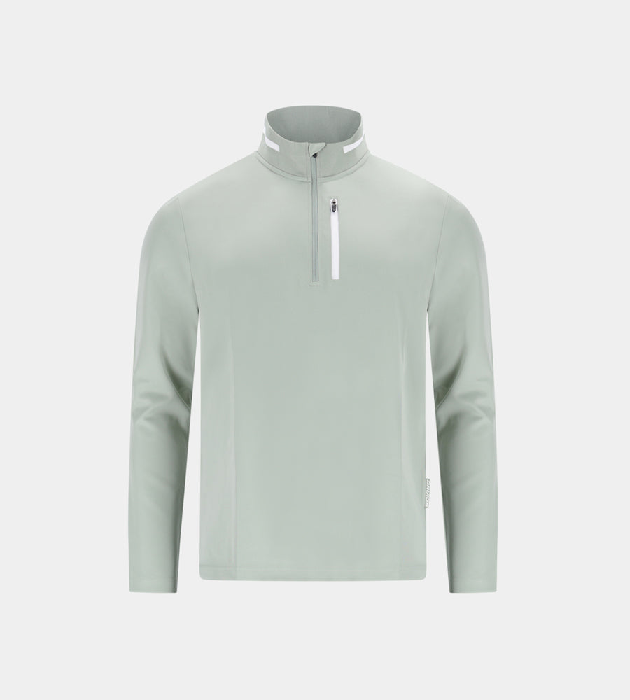 KIDS FAIRWAY FLEX MIDLAYER - SAGE