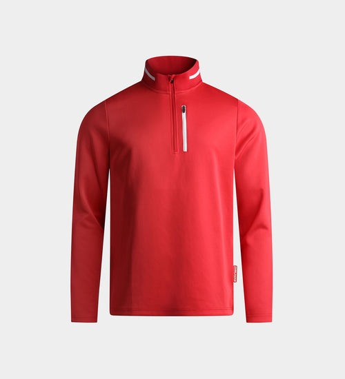KIDS FAIRWAY FLEX MIDLAYER - RED