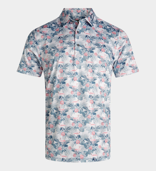 FLAMINGO POLO - WHITE