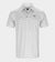 GRADIENT STRIPE POLO - WHITE