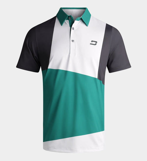 GRIDLINE POLO - GREEN
