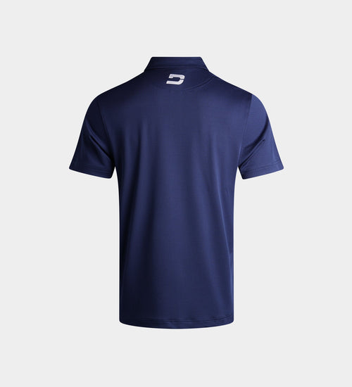 KIDS HONEYCOMB POLO - NAVY