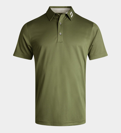 HONEYCOMB POLO - KHAKI