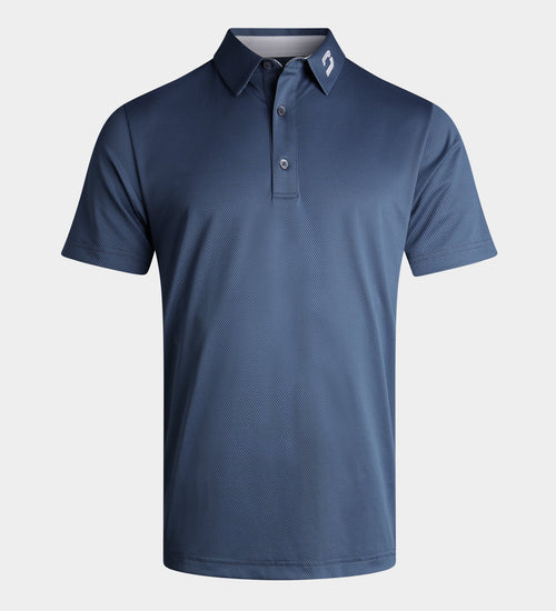 HONEYCOMB POLO - OCEAN