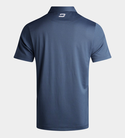 HONEYCOMB POLO - OCEAN
