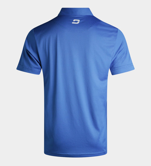 HONEYCOMB POLO - BLUE