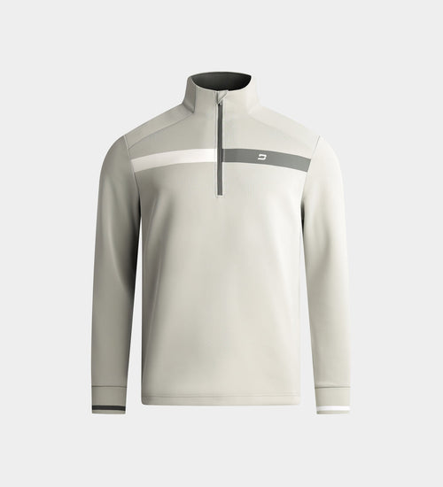 KIDS HALF N HALF MIDLAYER - GREY