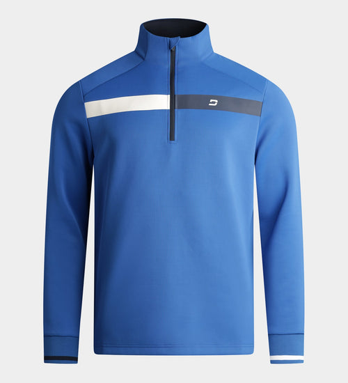HALF N HALF MIDLAYER - BLUE