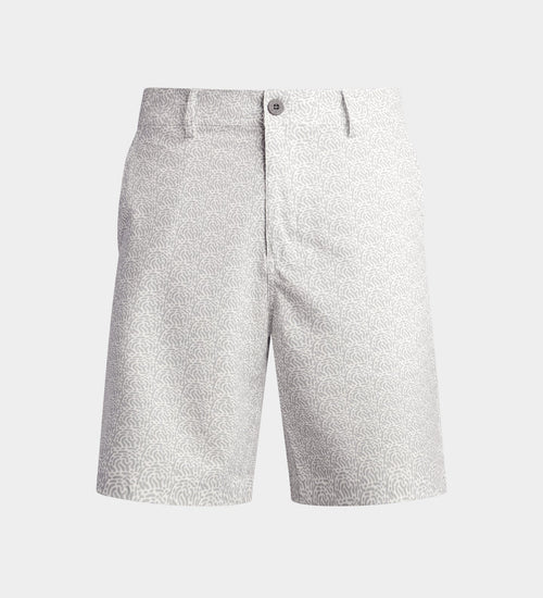 HERITAGE ABSTRACT SHORTS - WHITE