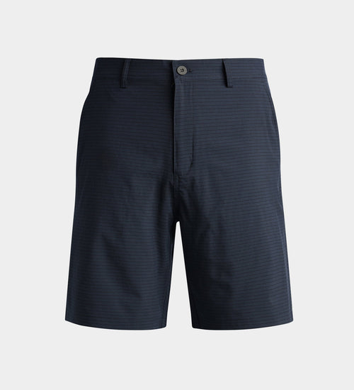 HERITAGE STRIPE SHORTS - NAVY