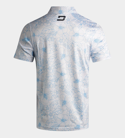 HIBISCUS POLO - WHITE